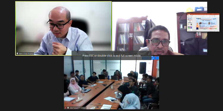 Program Studi Teknik Sipil mengadakan Kuliah Pakar dgn dari National Central University, Taiwan.